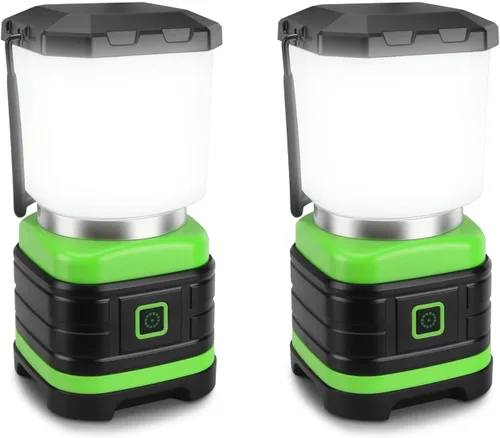 Miniatura 7 de EXTRASTAR Linterna de campamento, linternas para cortes de energía, 2 modos de flash, 260 lúmenes máximos, equipo de campamento alimentado por