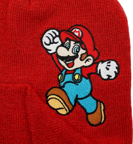 Miniatura 2 de Bioworld Gorro de punto con diseño Super Mario Peekaboo, Multi colorido