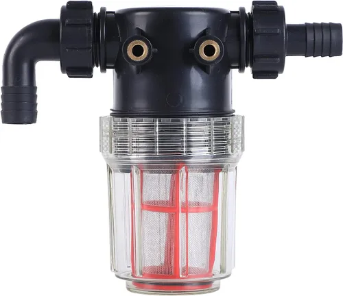 Miniatura 2 de 3/4''1/2''filtro de púas de manguera, accesorios de filtro de sedimentación para agua de entrada de lavadora a presión