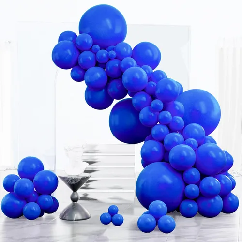 Miniatura 22 de PartyWoo - Paquete de 152 globos de diferentes tamaños, 18/12/10/5 pulgadas, para guirnaldas y arcos de globos, para graduación, fiesta del bebé