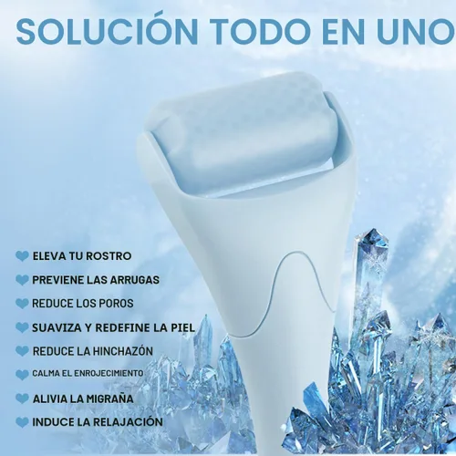 Miniatura 2 de Fronnor Rodillo de Hielo para Cara, Ojos, Idea de Regalo para Mujeres, Enfriamiento Terapéutico para Alisar, Iluminar el Complejo y Reducir Arrugas