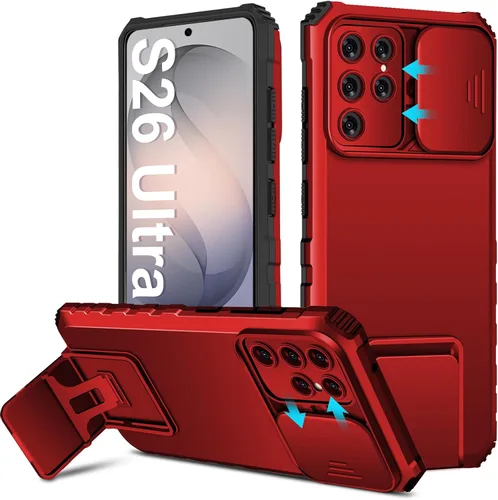 Miniatura 24 de S22 Ultra - Funda compatible con Samsung Galaxy S22 Ultra 5G [versión 2022], funda para cámara deslizante, funda de teléfono a prueba de golpes
