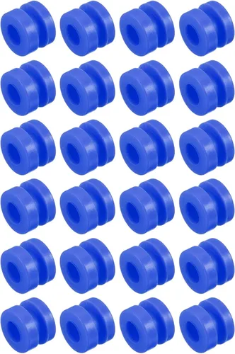 MECCANIXITY Bolas de goma antivibración RC para control remoto F4 F7 controlador de vuelo M3x4.0.236 in bolas de absorción de impactos (azul),