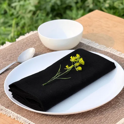 Miniatura 4 de Hausattire Servilletas reutilizables lavables 100% algodón de 18 x 18 pulgadas, servilletas de mesa para Acción de Gracias, Navidad, otoño