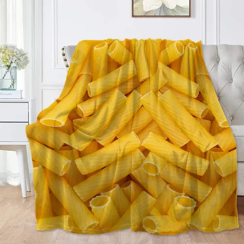 Miniatura 10 de Manta de frijoles horneados 3D para niñas, niños, suave y acogedora manta de vellón divertida para cama, sofá, sillas, para todas las estaciones