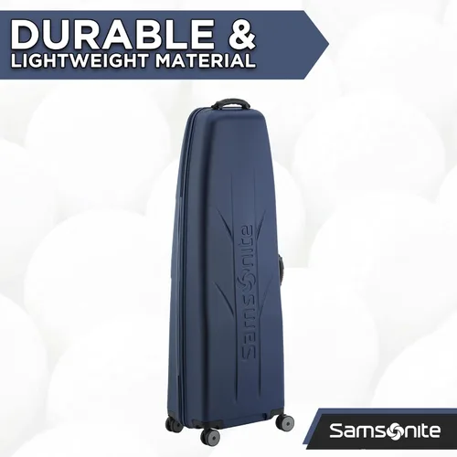 Miniatura 7 de Samsonite Tour Deluxe - Funda rígida para golf, bolsa de viaje de golf, carcasa ABS ligera y duradera, ruedas multidireccionales de 360 grados Azul