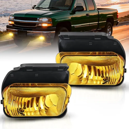 Miniatura 11 de Nilight - Juego de luces antiniebla compatible con Chevy Silverado 1999 2000 2001 2002 1500 2500 2001-2002 3500 Chevy Silverado 2000-2006 Suburban