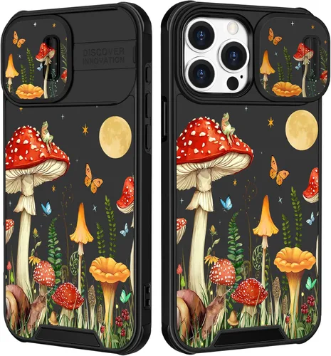 Miniatura 8 de Funermei Funda 2 en 1 para iPhone 13/iPhone 14 para mujeres, linda funda de teléfono con calavera para niñas, diseño de esqueleto gótico, divertido