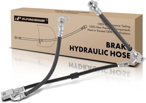 A-Premium Manguera hidráulica de freno delantero del conductor compatible con Infinit G35 2003-2007 y Nissan 350Z 2003-2009, reemplazo # H620521,