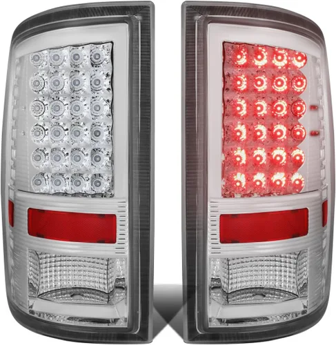Miniatura 9 de DNA MOTORING TL-DRAM09-LED-CH-RD - Conjunto de luces traseras LED para lado del conductor y del pasajero