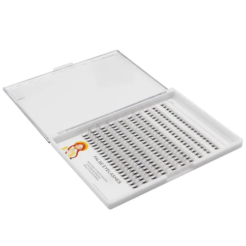 Miniatura 5 de Extensiones de pestañas postizas preamde 14D, rizado D, mezcla de 8-10-0.472-0.551 in/10-12-0.551-0.630 in/12-0.551-0.630 in/12-0.551-0.630 in