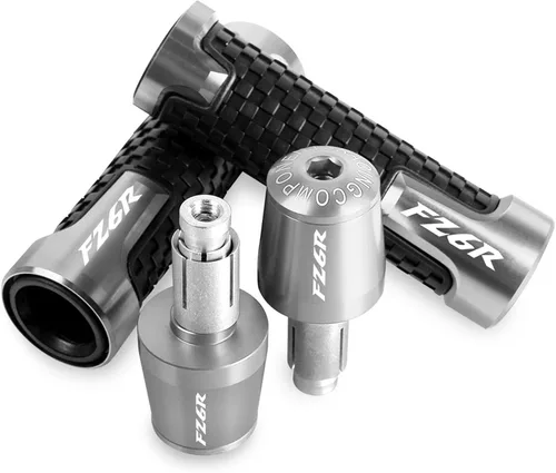 Miniatura 9 de Agarraderas de mango de motocicleta extremos de 7/8 pulgadas para manillar de goma de gel, manos de freno para Y&AMAHA FZ6R FZ 6 R FZ-6R 2009 2010