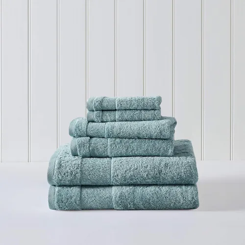 Miniatura 18 de Tommy Bahama - Toallas de baño, 100% algodón suave y absorbente, resistentes a la decoloración y a la decoloración, toallas de baño de peso medio