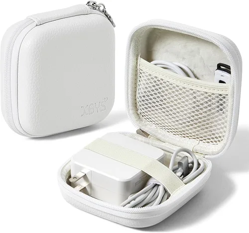Miniatura 7 de Estuche Cargador para Macbook, Bolsa Organizadora Electrónica Portátil, Bolsa de Almacenamiento de Viaje para Accesorios de Laptop, Adaptador