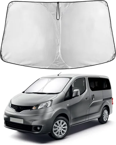Miniatura 142 de Econour Parasol para parabrisas compatible con Honda Civic 2016-2021, protector de parasol plegable para ventana, bloquea los rayos UV y mantiene tu