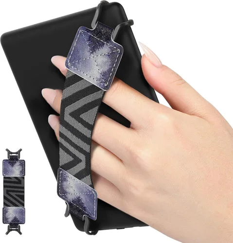 Miniatura 38 de MoKo Correa de seguridad con agarre de mano para Kindle eReaders de 6-8" Fire Tablet, Kindle/Kobo/Voyaga/Lenovo/Sony E-Book Tablet, Correa de mano