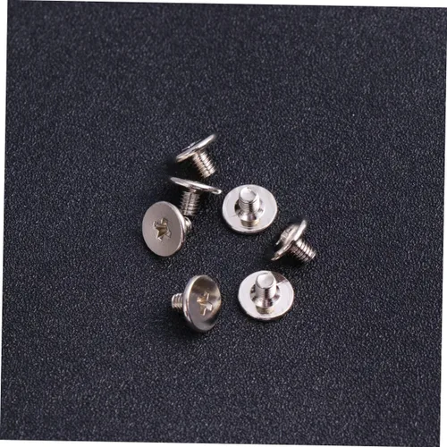 Miniatura 6 de EXCEART Juego de remaches de cabeza redonda para tornillos de latón, mini pernos para proyectos decorativos, 30 unidades*3
