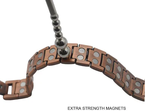 Miniatura 4 de EBUTY Pulsera de cobre para hombre, Cobre