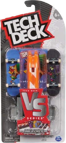 Miniatura 7 de Tech Deck Versus Series - Fingerboard Set of 2 with Obstacle, Trick Cards and Accessories (Random Selection - Assorted Products) for Fingerboarding