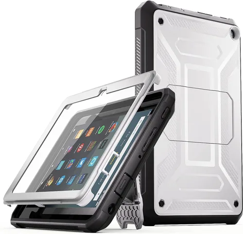 Miniatura 9 de Funda para tablet Fire HD 8 y HD 8 Plus (solo 12ª generación, 2024/2022) - DJ&RPPQ [ligera] funda resistente de cuerpo completo con protector