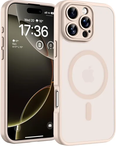 Miniatura 42 de TOCOL Funda magnética 3 en 1 para iPhone 14 Pro, mejorada [protección completa de cámara] con 2 protectores de pantalla, funda de grado militar Azul