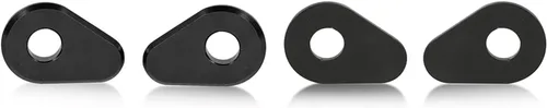 Miniatura 6 de LQMY Accessories - 4 adaptadores de señal de giro de motocicleta negros para FZ 09 MT09 MT07 2014-2022 Tenere 700 2019-2021 Tracer 900 FJ09