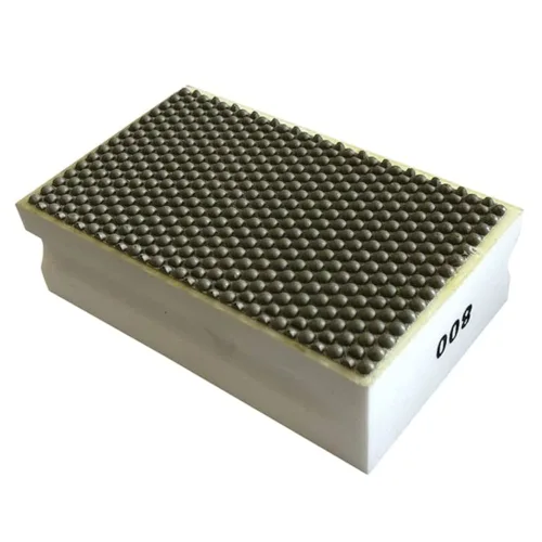 Miniatura 6 de Almohadillas de pulido de mano de 3.5" para hormigón, granito y mármol, húmedo o seco, resina, grano #3000