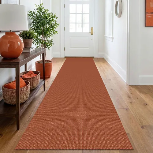 Miniatura 46 de IOHOUZE Alfombra de Área Lavable 4x6 Antideslizante con Respaldo de Goma Alfombras Tejidas para Entrada Interior Alfombras de Dormitorio Alfombra