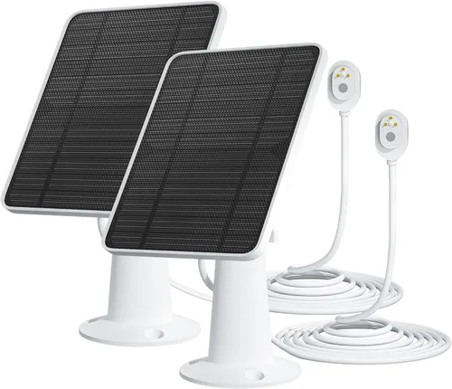Miniatura 12 de Cargador de Panel Solar Compatible con Cámara Arlo Pro 5S/Pro 4/Pro 3/Pro 3 Floodlight/Ultra/Ultra 2, Paneles Solares de 6V 4.5W Carga IP65
