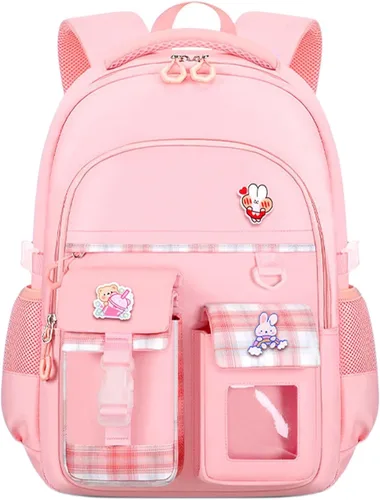Miniatura 11 de Linda mochila kawaii para adolescentes y niñas, mochila kawaii para estudiantes de escuela primaria, escuela secundaria, mochila de viaje estética