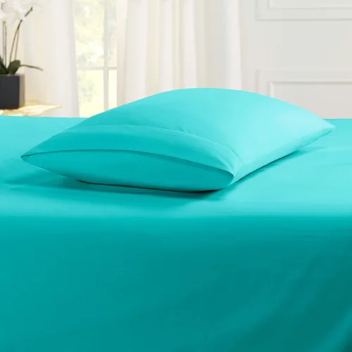 Miniatura 3 de Fundas de almohada – Juego de 2 fundas de almohada de algodón de 600 hilos, calidad de algodón, sedoso y suave, sin arrugas