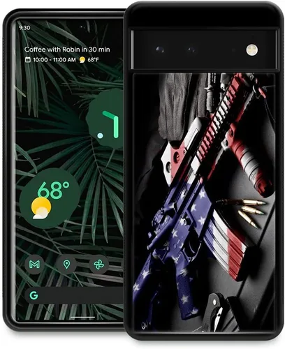 Miniatura 9 de ZHEGAILIAN Funda compatible con Google Pixel 7, diseño de esqueleto de encaje gótico victoriano, diseño de esqueleto de silicona suave, TPU