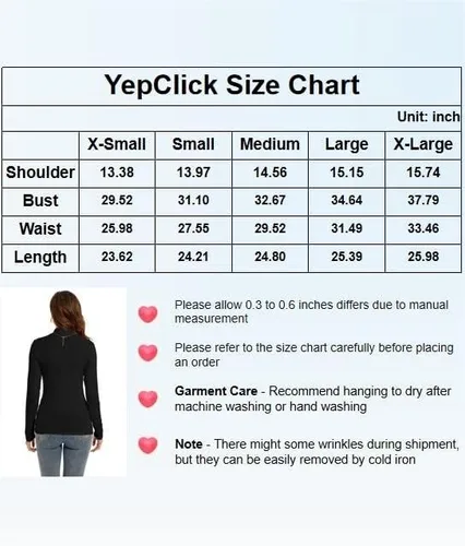 Miniatura 6 de Women's Long Sleeves Mock Turtleneck Tops Basic Stretch Slim Fit Lightweight Cozy Under Layer T-Shirts