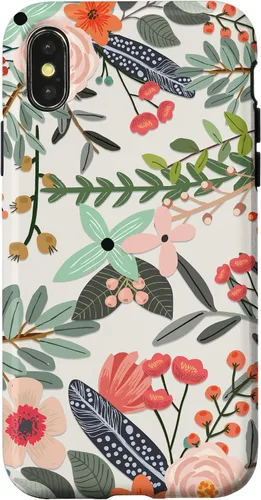 Miniatura 4 de Funda con diseño floral botánico de jardín colorido para iPhone 14