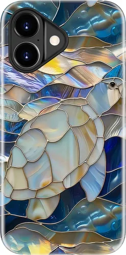 Miniatura 109 de LUHOURI Funda para iPhone 12 Mini, compatible con carga inalámbrica, doble capa, interior de silicona suave + carcasa exterior dura, bonito diseño