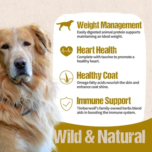 Miniatura 6 de Timberwolf Wild & Natural Receta de Pollo Alimento Seco para Perros 4lb