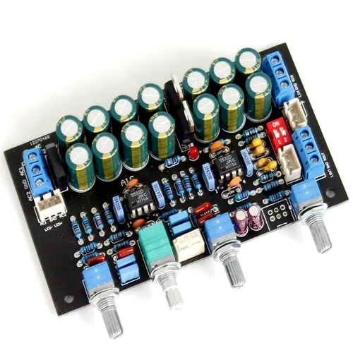 Miniatura 4 de YJ HiFi A1 Amplificador Anterior Tablero Tono