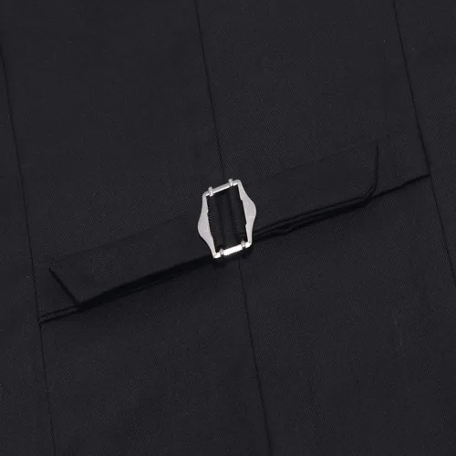 Miniatura 6 de ERZTIAY Vestido formal para hombre, de negocios, ajustado, sin mangas, chaleco