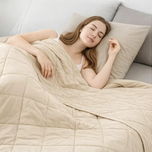 Miniatura 17 de Manta refrescante Cozy Bliss para personas que duermen calientes tamaño Queen, Q-Max 0.45 Confort refrescante, mantas frías para sudores nocturnos