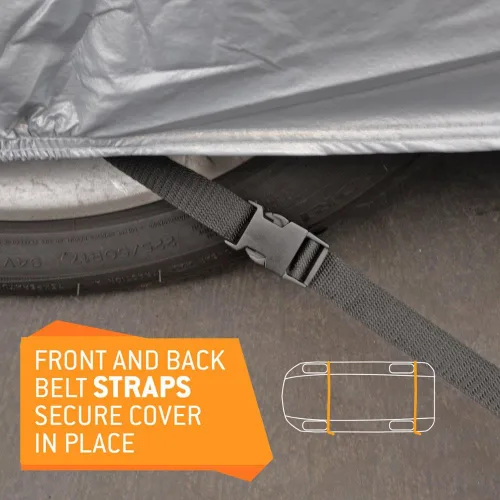Miniatura 5 de Motor Trend Cubierta impermeable para auto, auténtica protección, tamaño grande, Talla full