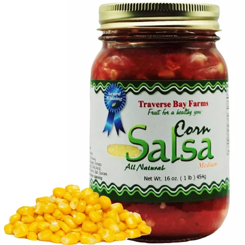 Miniatura 20 de Traverse Bay Farms Salsa gruesa - Caliente: fabricada en pequeños lotes con la mayor cantidad de productos cultivados localmente como sea posible.