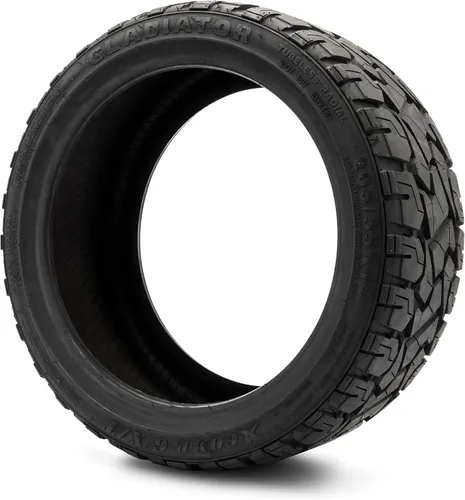Miniatura 25 de Xcomp Gladiator 22x11-R12 DOT - Neumático radial con cinturón de acero para carrito de golf, juego de cuatro