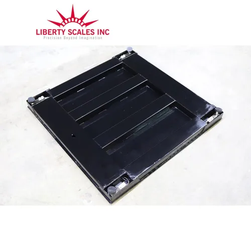 Miniatura 3 de Liberty Scales Báscula de piso industrial resistente de 48 x 48 pulgadas, báscula digital precisa para pesaje de almacén o envío