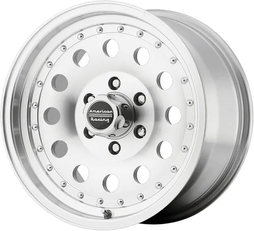 Miniatura 9 de American Racing AR62 OUTLAW II 15X7 5X4.75 5.97 50mm SATIN BLACK - AR625762B Negro satinado