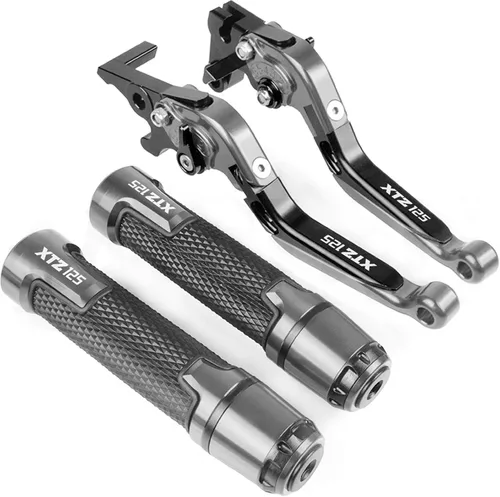 Miniatura 13 de Accesorios para Yamaha XTZ125 XTZ 125 2014 2015 motocicleta Racing accesorios CNC freno embrague palancas manillar mango motocicleta freno embrague