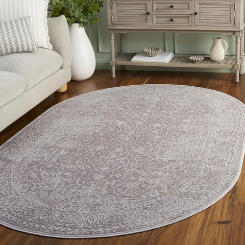Miniatura 103 de SAFAVIEH Alfombra 10x14 - Colección Reflection - Grande - Beige y Crema, Sin Desprendimiento y Fácil Limpieza, Ideal para Sala de Estar, Dormitorio