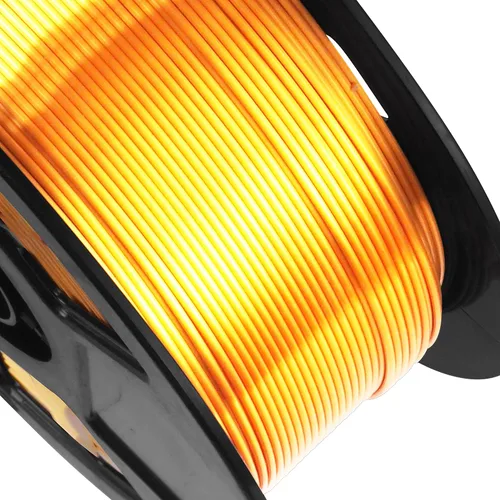 Miniatura 3 de Bblife - Filamento PLA de color dorado metálico, brillante y con efecto sedoso, 1/16 pulgadas, material para impresión 3D, 2.2 libras, apto para Oro