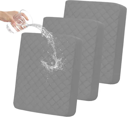 Miniatura 16 de Easy-Going Fundas de Cojines de Sofá Impermeables, Fundas Antideslizantes a Prueba de Fugas para Asientos de Sofá, Protector de Muebles Acolchado