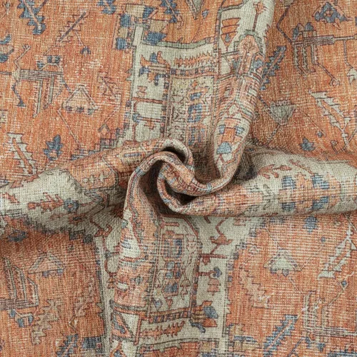 Miniatura 17 de GLN Rugs Traditional Collection - Alfombra de felpilla lavable a máquina, tradicional lavable, antideslizante, alfombra de felpilla de pelo corto
