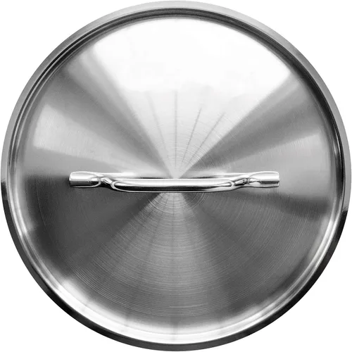 Miniatura 6 de Olla de caldo de acero inoxidable de 8 cuartos con tapa